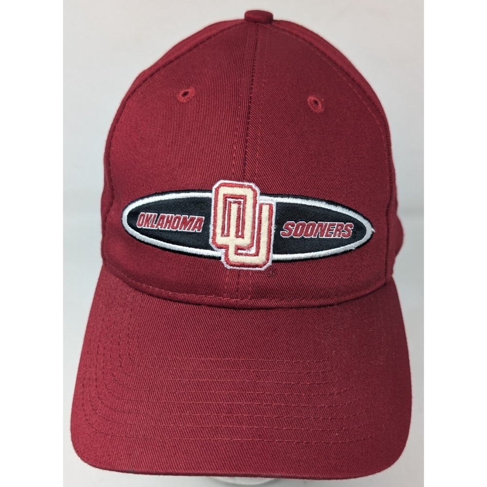 Vintage University of Oklahoma Sooners Baseball Hat Strapback Cap Dad Y2K 90s